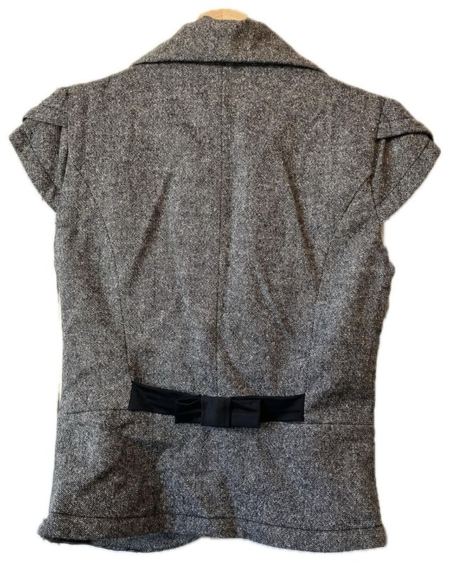 Chaleco estilo Lady Blanco Talla 36