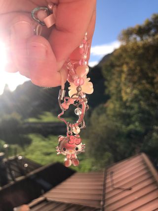 Colgante Hello Kitty con Abalorios