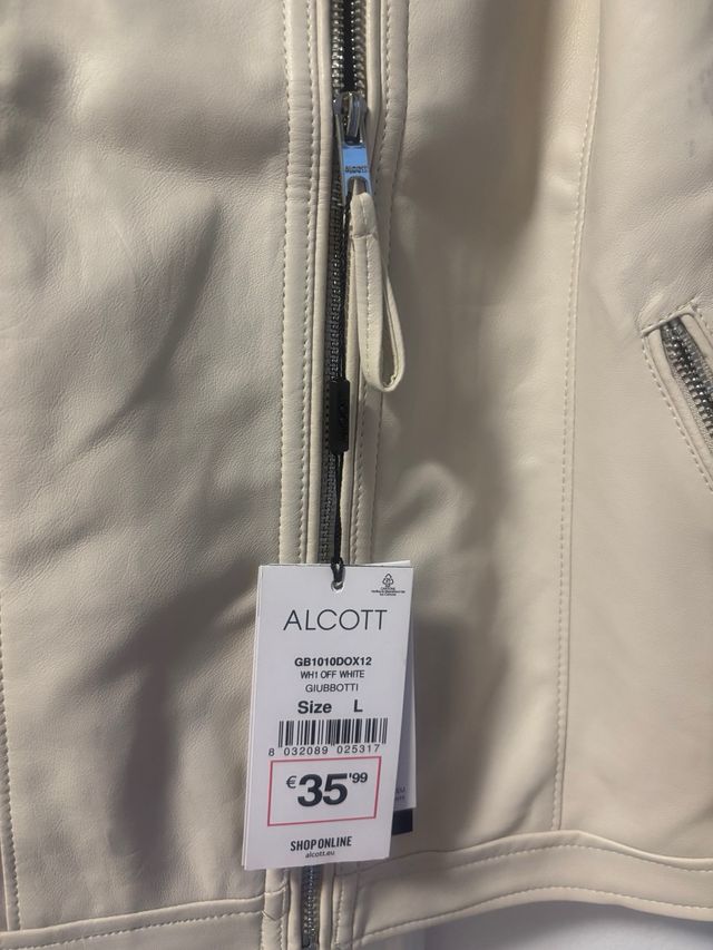 Giubbino ecopelle Alcott