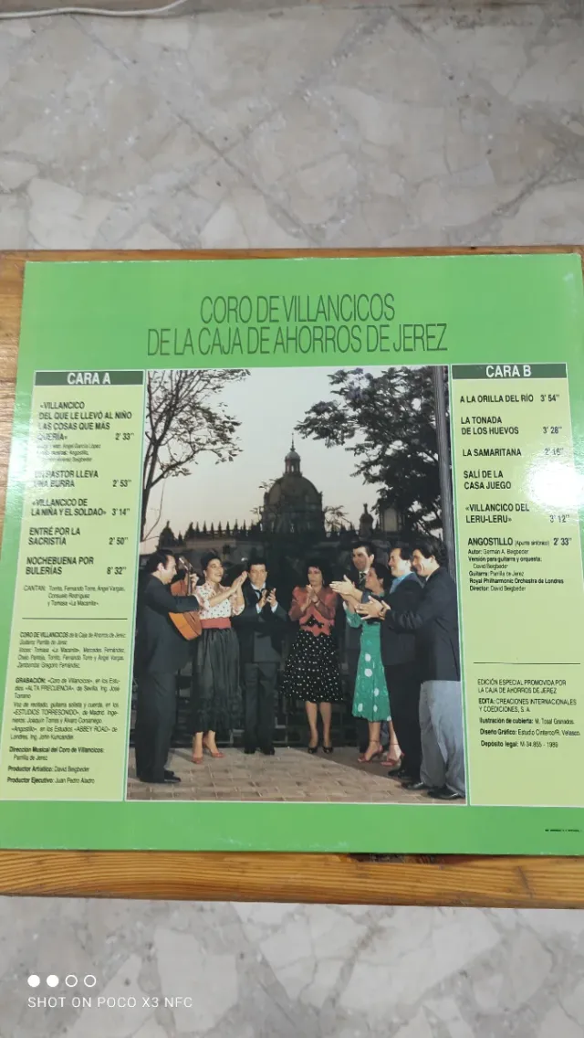 Villancicos flamencos. Vinilo, Así Canta Nuestra