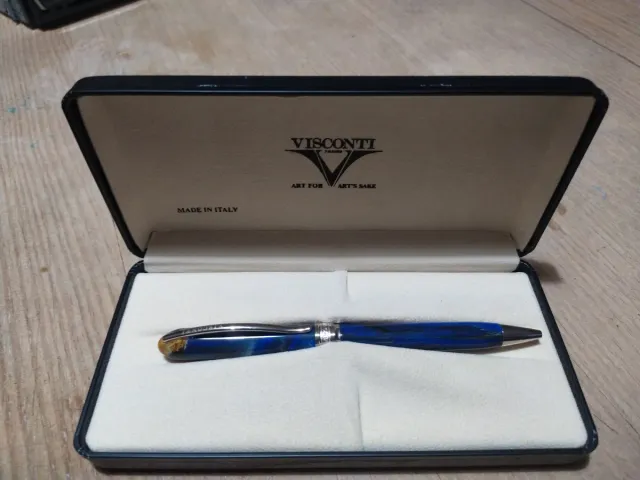 Bolígrafo Visconti con estuche