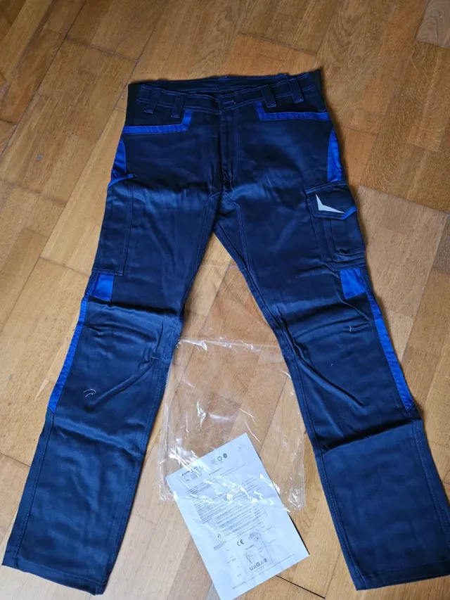 Pantaloni da lavoro uomo tg 50 blu
