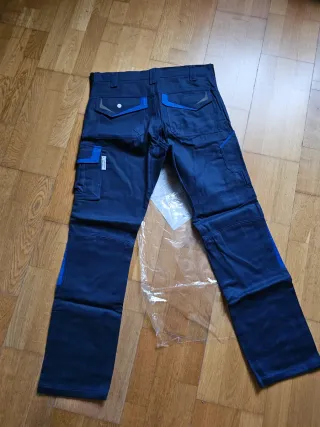 Pantaloni da lavoro uomo tg 50 blu
