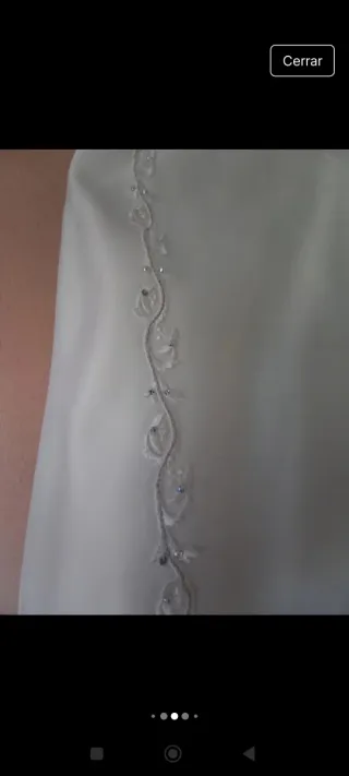 Vestido de Novia Blanco roto