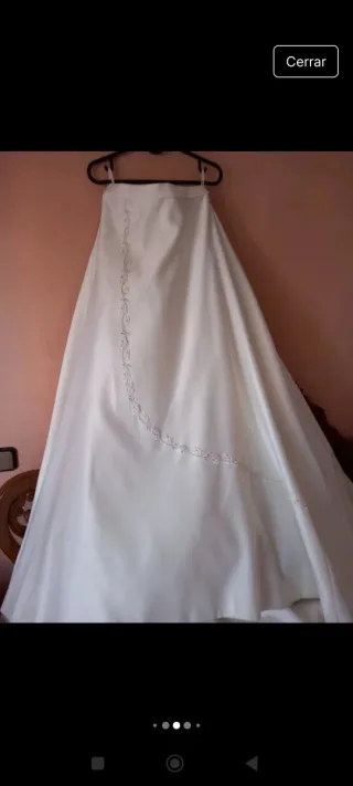 Vestido de Novia Blanco roto
