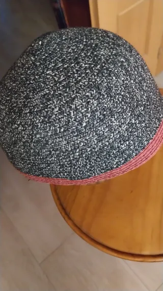Gorra de paja papel fresquita, alemana.
