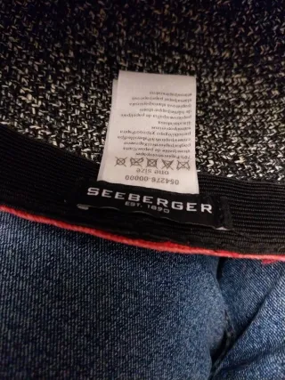 Gorra de paja papel fresquita, alemana.