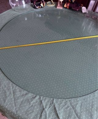 Cristal Redondo mesa 90