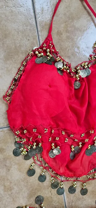 Disfraz Danza Vientre Rojo