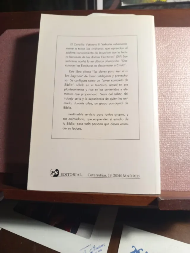 Curso de Biblia, claves para leer el Libro Sagrado