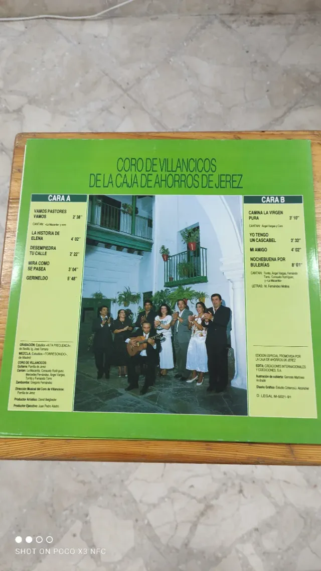 Villlancicos flamencos. Vinilo,Así Canta Nuestra T