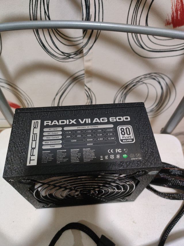 Fuente Alimentación Tacens 600W