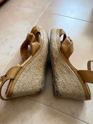 Sandalias Mustang Beige/Marrón Talla 41