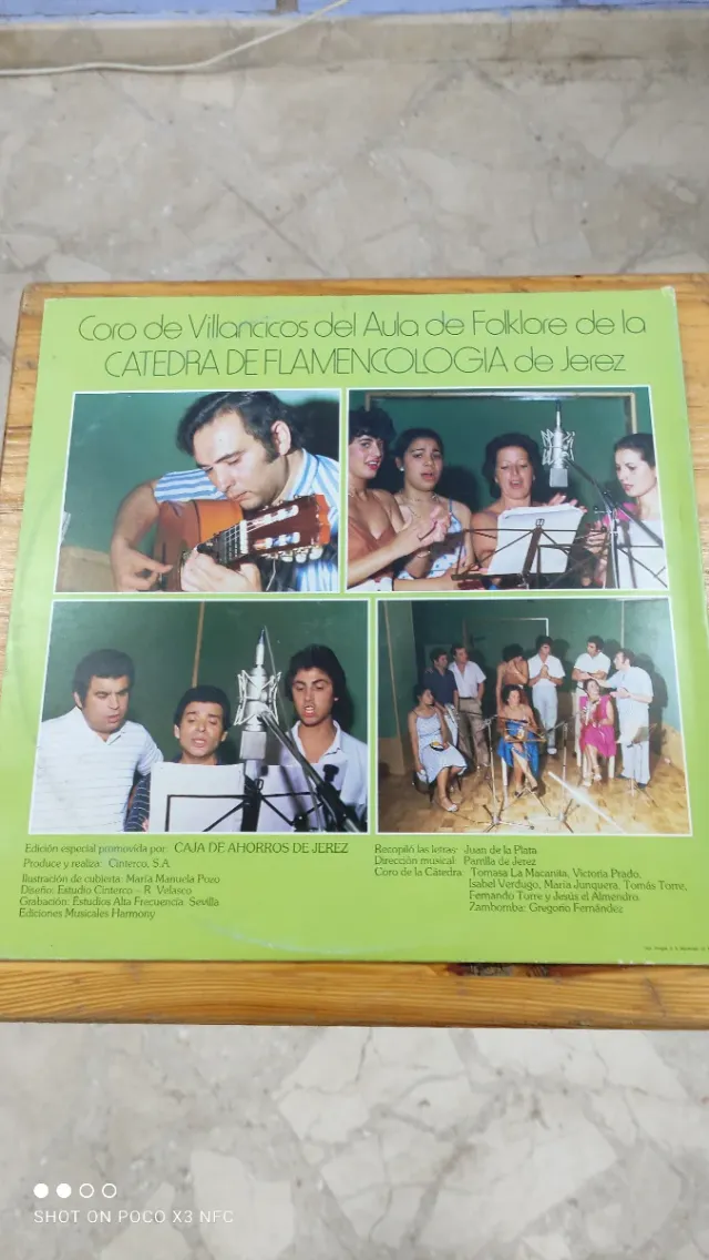 Villancicos flamencos. ViniloAsí Canta Nuestra Ti