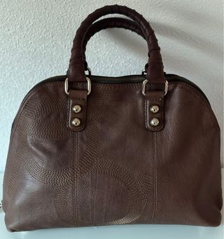 Bolso - Purificación García piel marrón