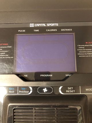 Cinta de correr  pantalla electrónica contador  de