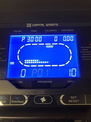 Cinta de correr  pantalla electrónica contador  de