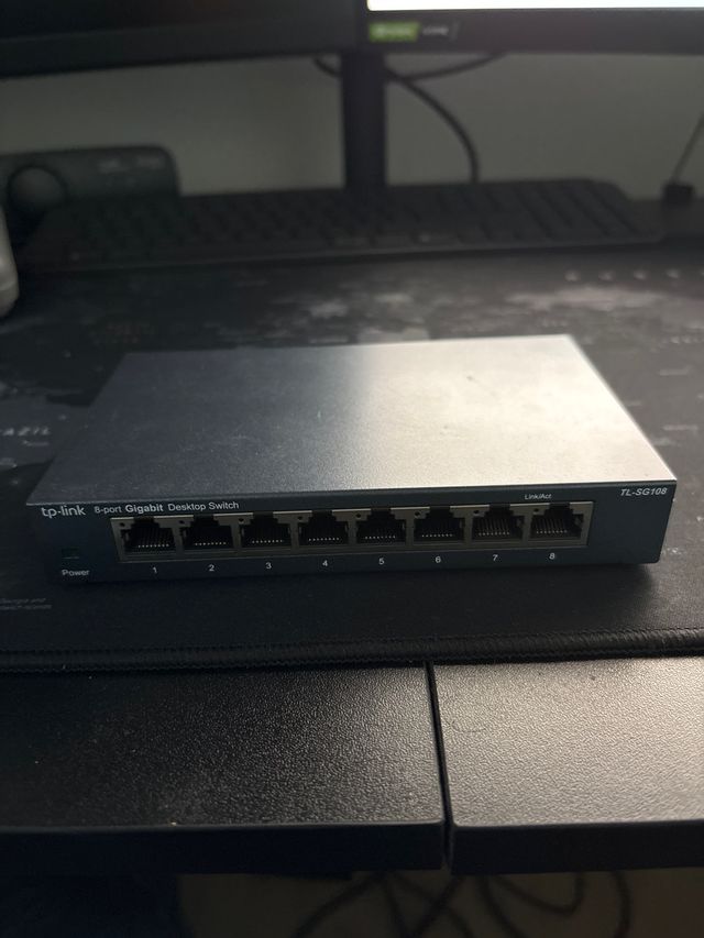 Switch TP-Link 8 Portas Gigabit TL-SG108