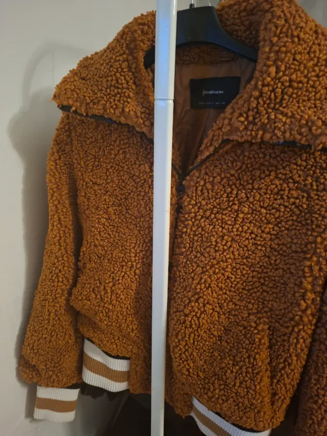 Sudadera Stradivarius Marrón Talla S