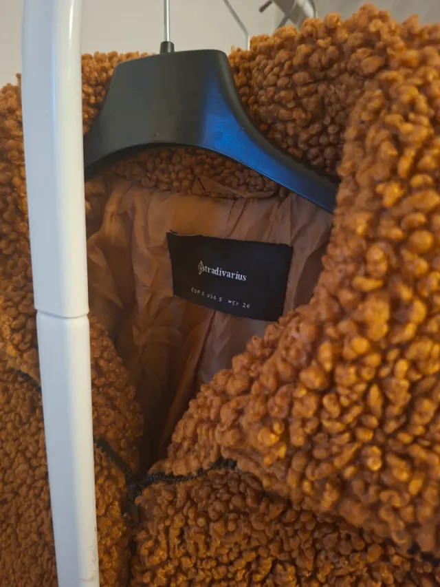 Sudadera Stradivarius Marrón Talla S