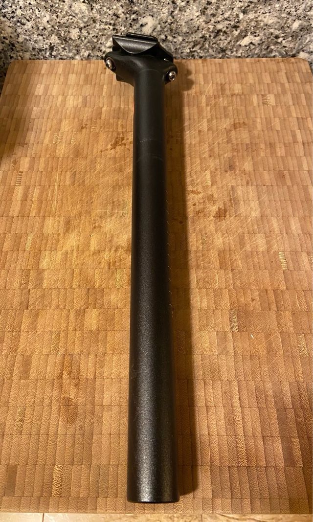 Tija sillín Cube aluminio 31,6mm 400mm