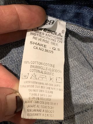 Pantalón vaquero FREESOUL tiro corto