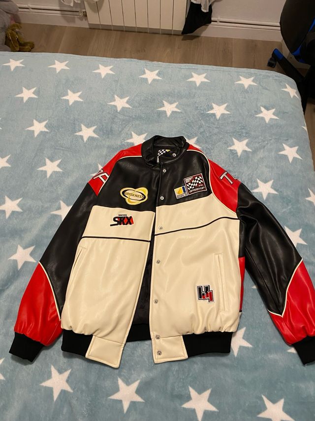 Chaqueta Biker Bershka Talla XS