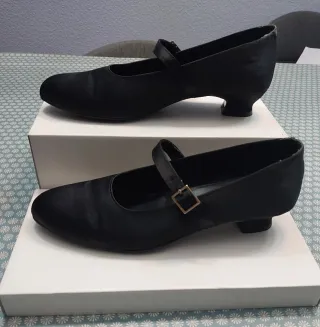 Zapatos de fallera negros talla 41