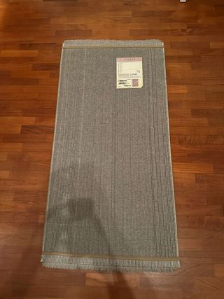 Tappeto Shaggy Grigio Morbido