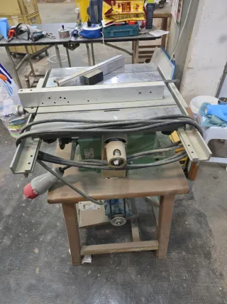 Tronzadora de mesa motor nuevo trifasico