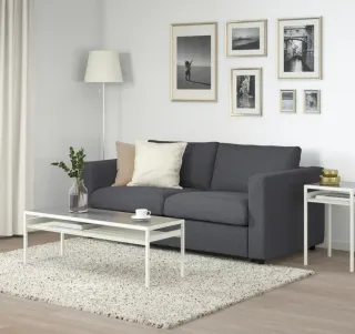 Divano letto grigio Ikea