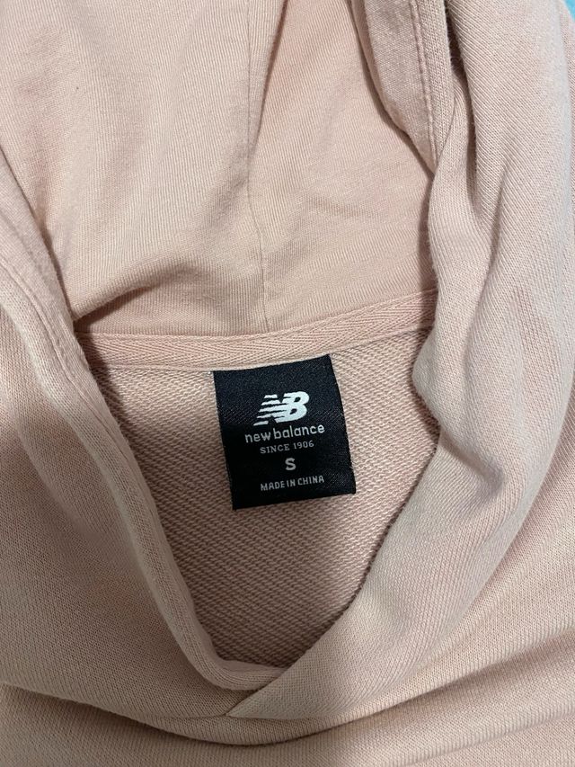 Sudadera New Balance Rosa Talla S