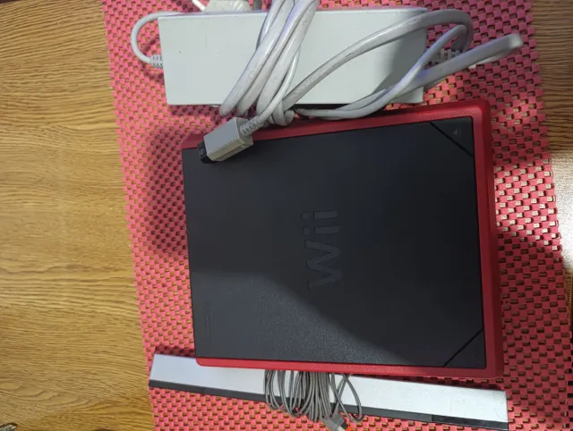 Consola Wii Mini Nintendo Preta e Vermelha
