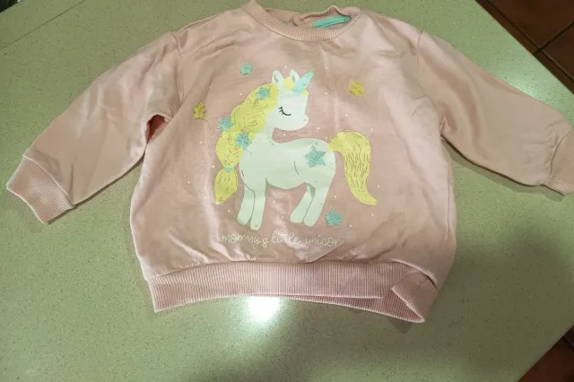 Sudadera bebé niña