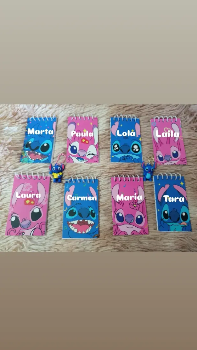 Comunión, regalo niñ@s. Lilo &Stitch