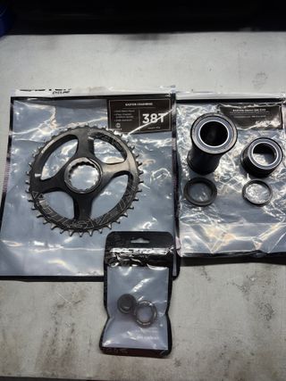 Easton EC90SL Carbono monoplato bielas+platos+ejes