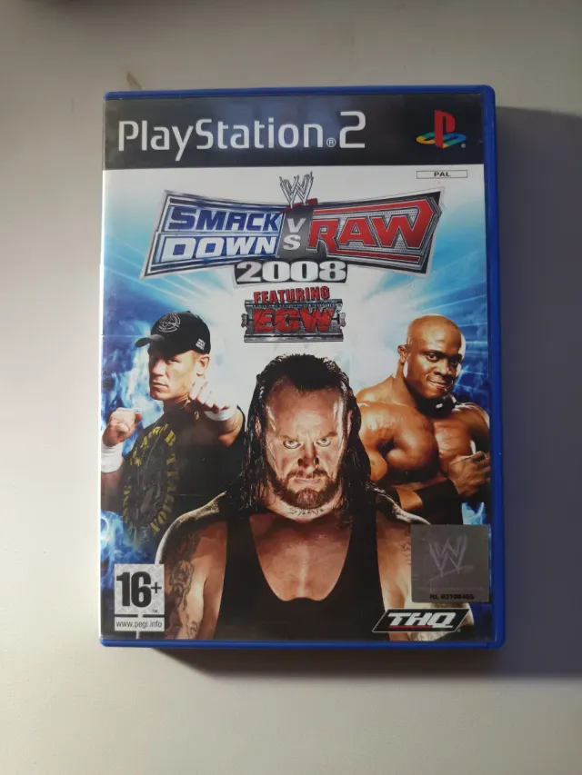 PlayStation 2 Smackdown vs Raw 2008