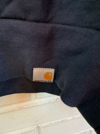 CARHARTT Sudadera azul algodón talla S