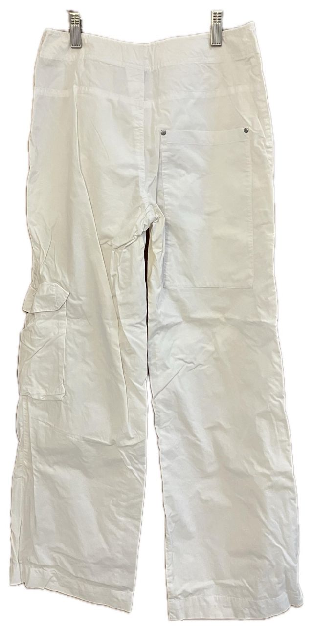 Pantalón cargo blanco sport