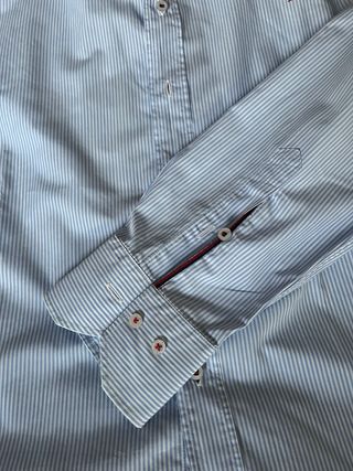 Camisa Carolina Herrera Rayas Talla XL