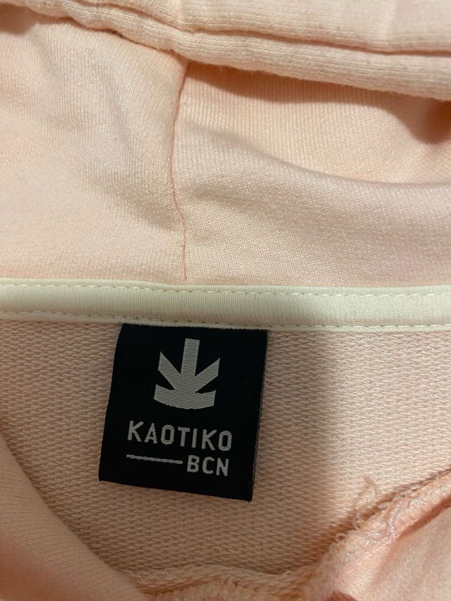 Sudadera Kaotiko Rosa Talla XS