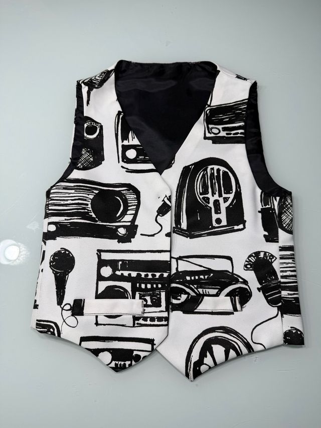 Chaleco estampado niño T4/5