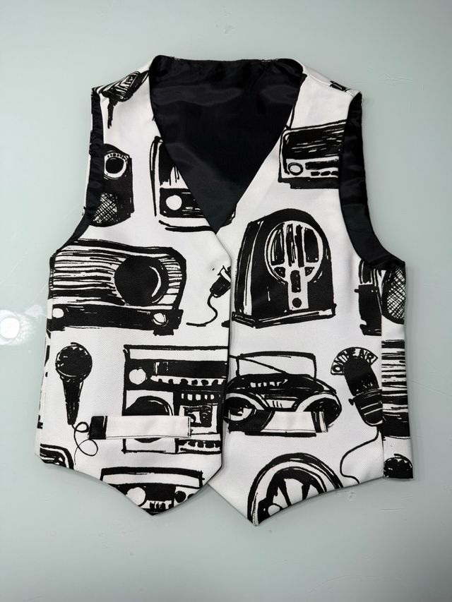 Chaleco estampado niño T4/5