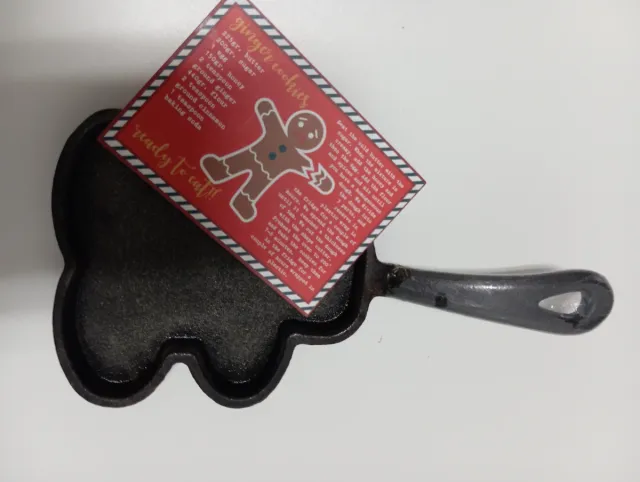 Sartén hierro para galletas de jengibre