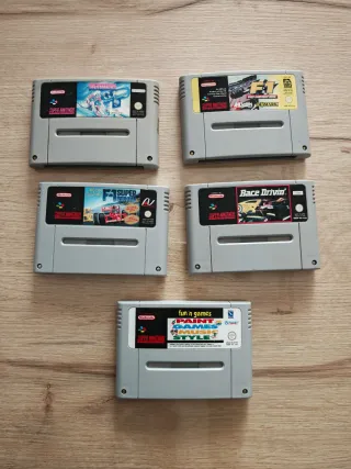 5 Giochi Super Nintendo SNES