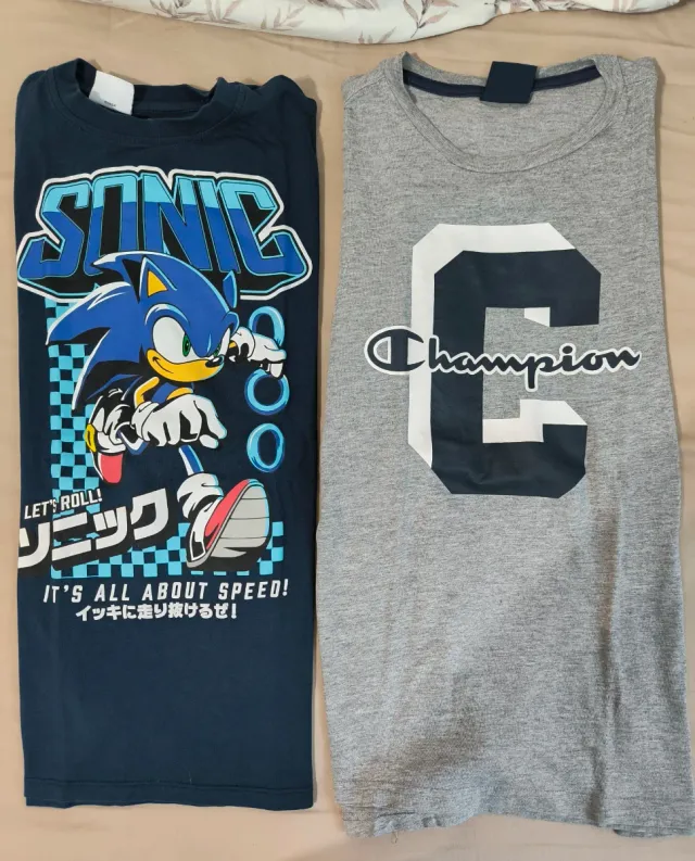 Lote 6 camisetas niño T12