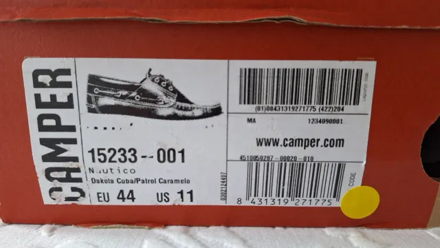 Náuticos Camper Talla 44 Marrones