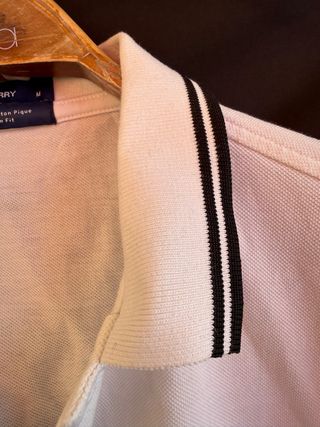 Polo blanco manga corta FRED PERRY talla M