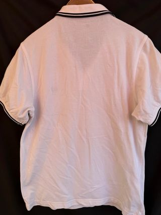 Polo blanco manga corta FRED PERRY talla M