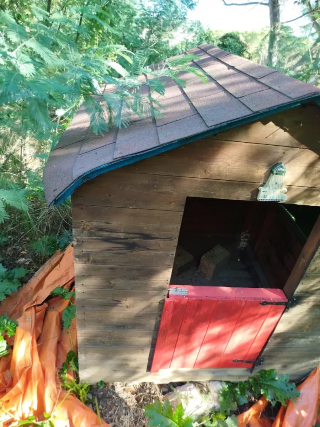 Caseta de madera para niños Casa infantil